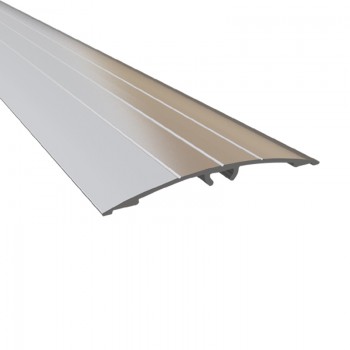 ALÜMİNYUM GİZLİ VİDALI ÇİZGİLİ PARKE GEÇİŞ PROFİLİ