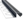 ALÜMİNYUM OVAL MERDİVEN BASAMAK PROFİLİ