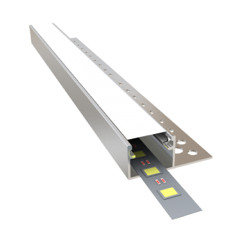 10x15 cm Ters Tek Kanatlı Trimless Alçıpan Profili