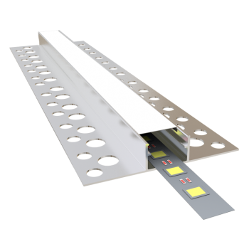 12x18 cm Ters Trimless Alçıpan Led Profili